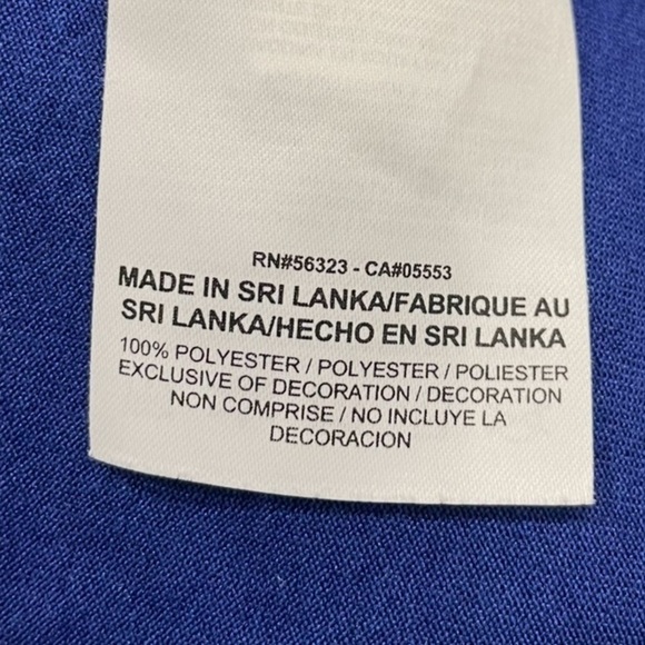 Nike Wome Tank TopSize Medium Blue Color 
Swoosh Logo DriFit Running Racerback - Picture 6 of 7